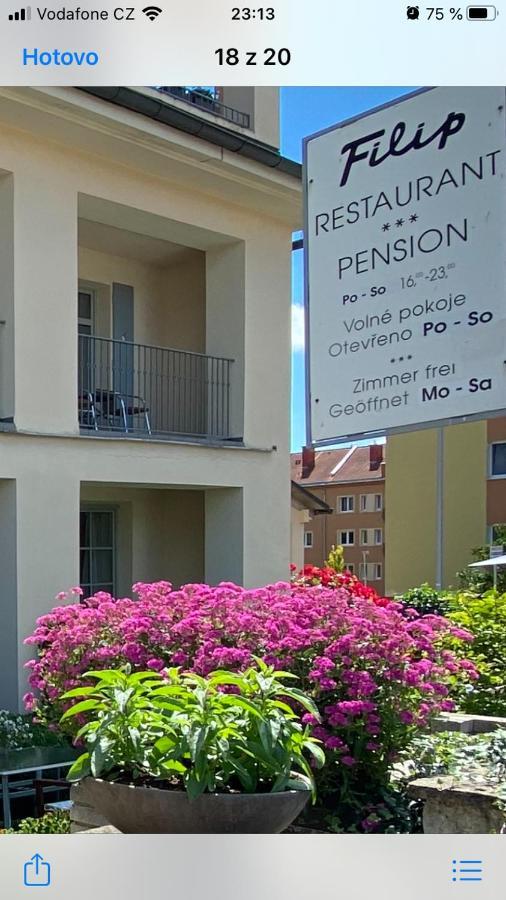 Pension A Restaurace Filip II 玛丽亚温泉 外观 照片
