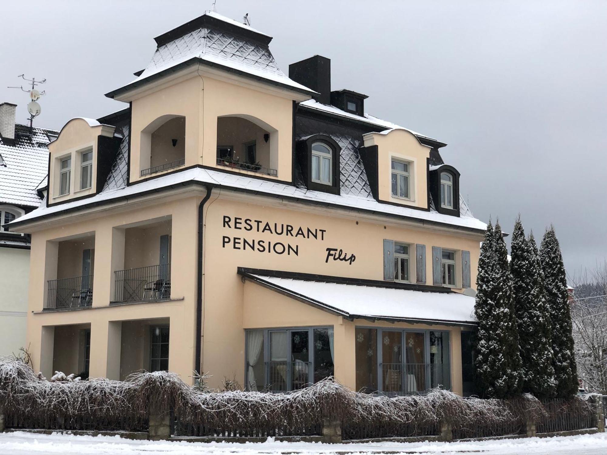 Pension A Restaurace Filip II 玛丽亚温泉 外观 照片